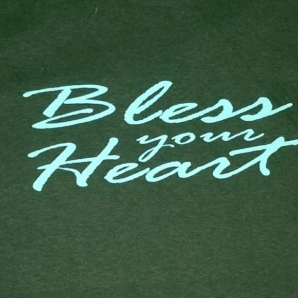 Bless your heart T-shirt nwt - Picture 2 of 3